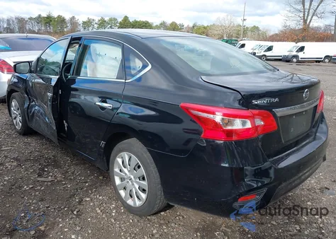 2019 Nissan Sentra S из США, поврежденный, VIN 3N1AB7AP2KY340541